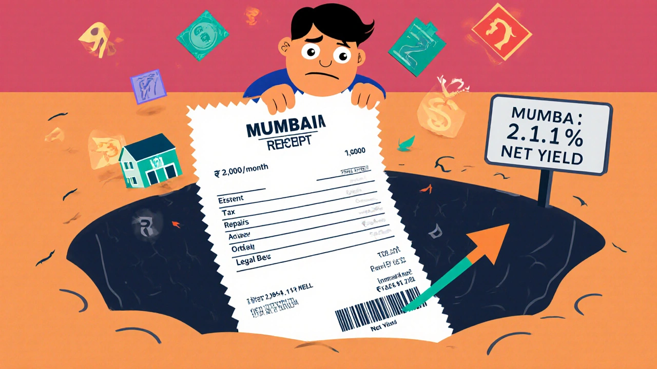 Frustrated property owner in Mumbai sinking under expenses despite high rent