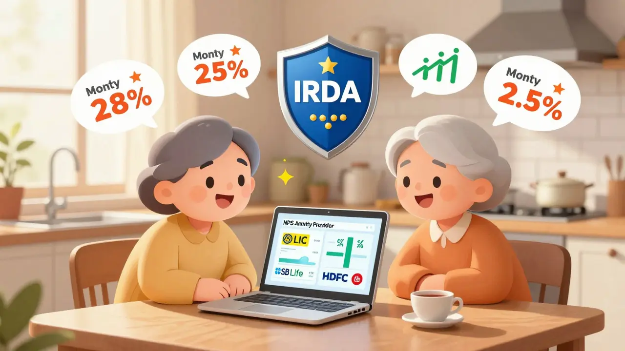 How to Choose an NPS Annuity Provider in India: IRDAI-Regulated Options