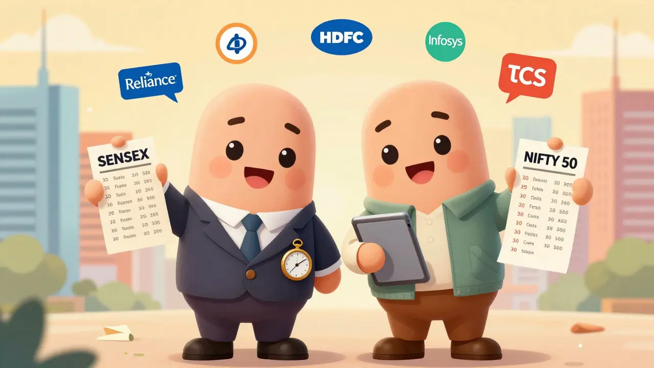 NIFTY 50 vs SENSEX: Composition, Methodology, and Performance Differences