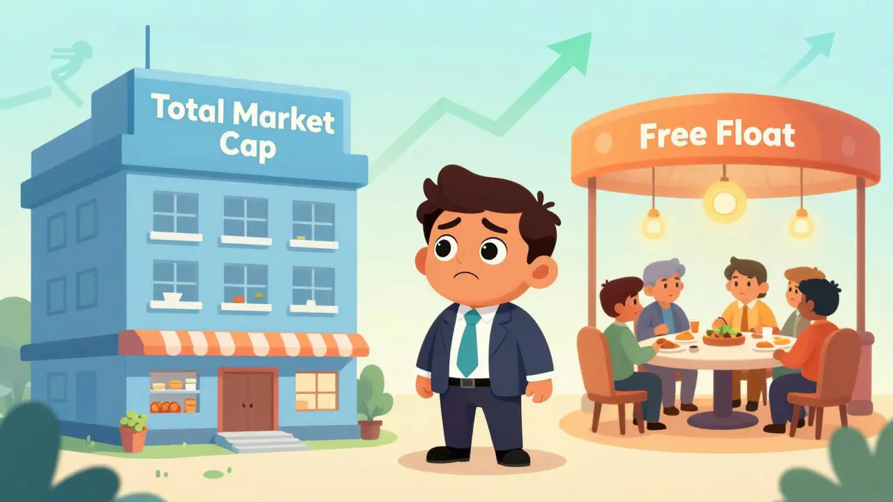 Free Float vs Total Market Cap in India: How NIFTY 50 Indices Are Constructed