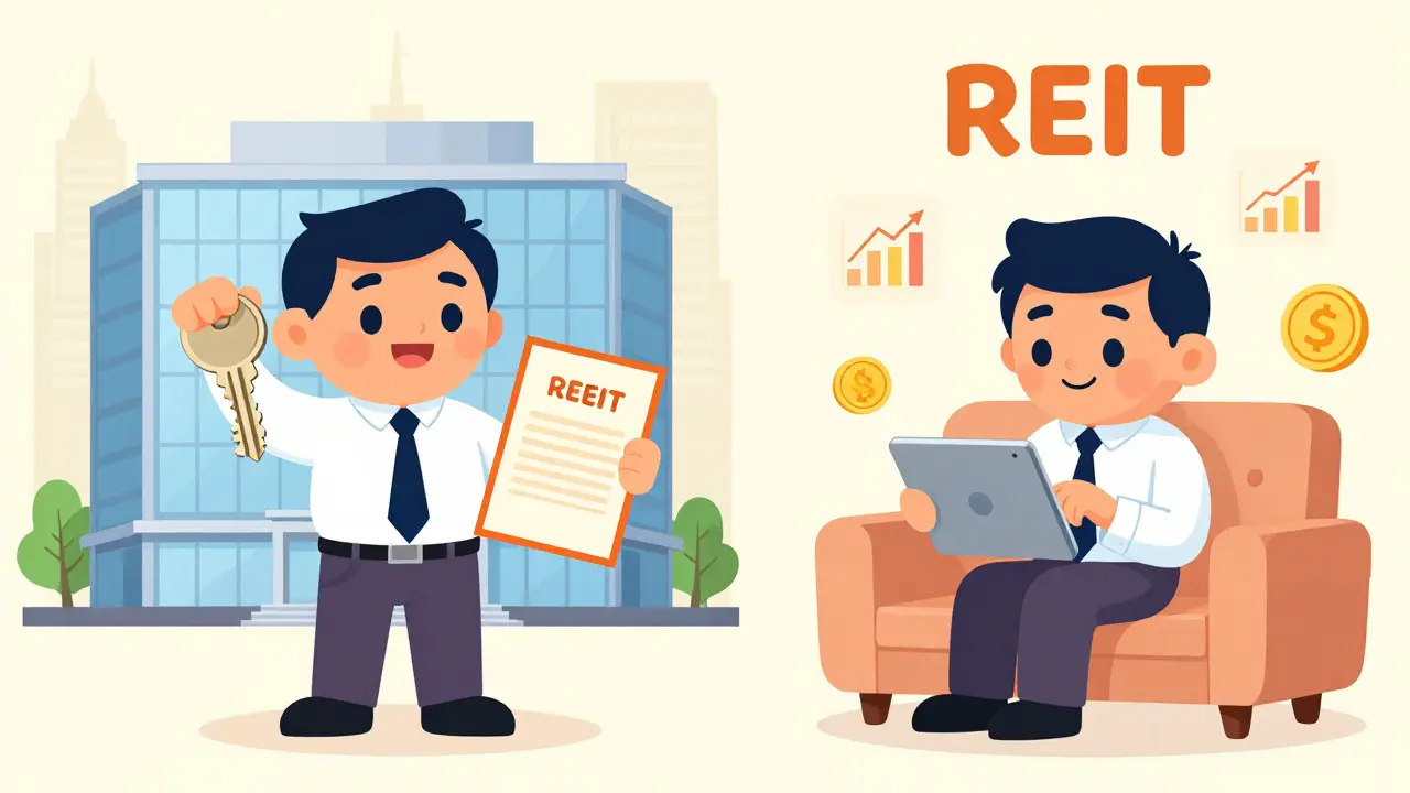 Commercial REITs vs Direct Commercial Property in India: Pros and Cons