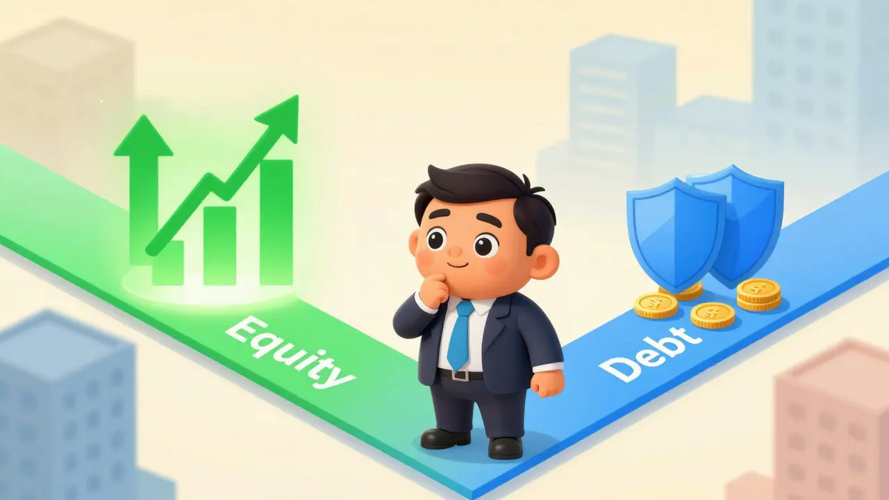 Equity vs Debt Mutual Funds in India: A Complete Guide to Choosing the Right Mix
