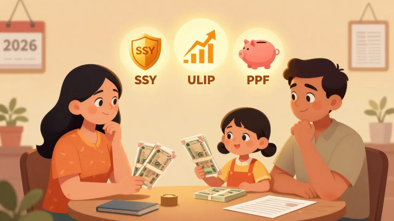 Section 80C for Kids: SSY vs Child ULIPs vs PPF - Which Wins in 2026?
